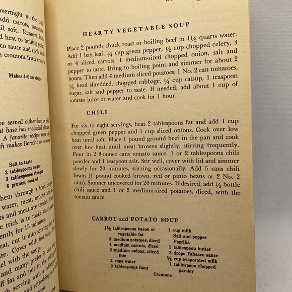 The Farmers’ Almanac Cook Book Vintage Softcover 1964 - Picture 6 of 13